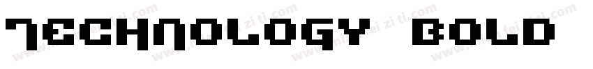 Technology Bold ltal字体转换